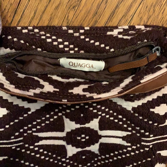 Quagga Aztec brown crossbody bag - Picture 4 of 12
